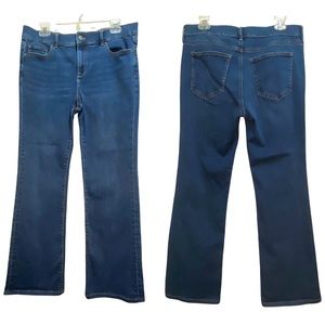 Ann Taylor Women’s 10 Slim Boot Cut Denim Stretch Jeans Long Pants